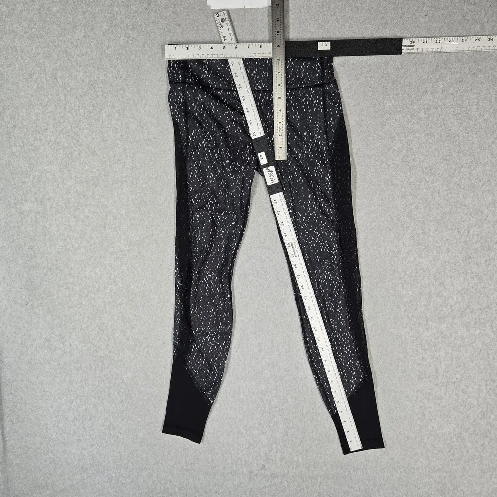 Lululemon Women Activewear Pants 6 Black Fit Physical Yoga Legging Luon